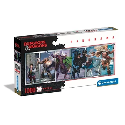 Bild av Clementoni 39736 Pussel Dungeons &amp; Dragons 1000 Bitar, 18 99 år, för vuxna