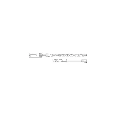 Bild av DELPHI LZ0217 Kit de contact avertisseur, usure des plaquettes freins BMW: X1