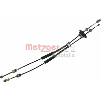 Bild av METZGER 3150114 Tirette à câble, boîte de vitesse manuelle Double câble commande référence OE CITROËN: C3 II, DS3 3 portes