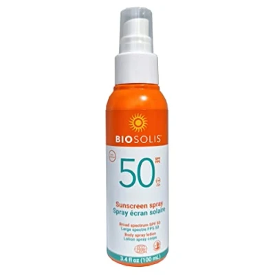 Bild av Biosolis Bio Solkräm Spray SPF 50+, 100 ml, Vit, ml (1er Pack)