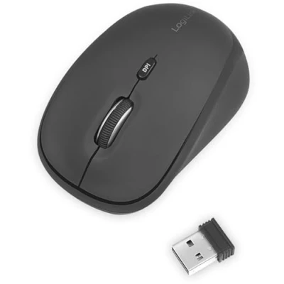 Bild av LogiLink ID0193 Ergonomisk trådlös mus, 2,4 GHz, 1600 DPI, svart