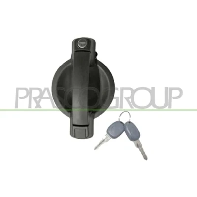 Bild av PRASCO FT9088141 Poignée de Porte extérieur, arrière droite avec cylindre fermeture, clé noir FIAT: Doblo I Cargo, Break