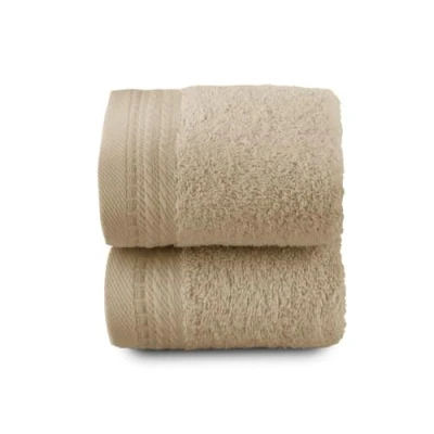 Bild av Top Towel Pack 2 Bidé handdukar Badhanddukar Små 100% bomull Frisyr 600g/m2 Åtgärd 30x50cms