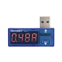 Bild av USB mätadapter digital VOLTCRAFT PM 37 CAT I Display (antal): 999
