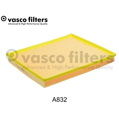 Bild av DAVID VASCO A832 Filtre à air 35 301 343 rectangulaire Cartouche filtrante FORD: Transit Custom V362 Van, Mk6 V363 Van