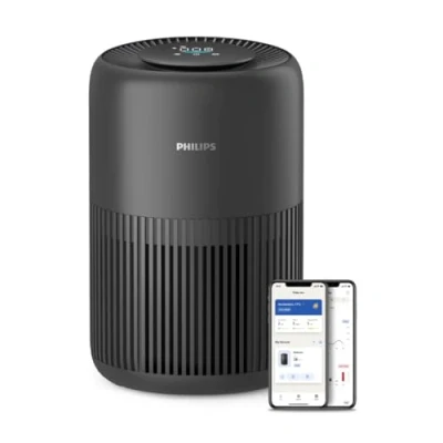Bild av Philips luftrenare 900 serien, HEPA NanoProtect + aktivt kolfilter, CADR 250m3/h för 65m² allergiker, tyst, intelligent och energieffektiv (AC0951/13)