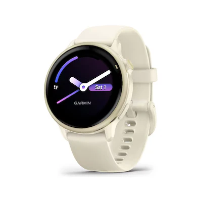 Bild av Garmin Vivoactive 6 AMOLED 42mm GPS (bone/lunar gold)