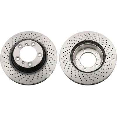 Bild av TRW DF6267S Disque de frein 330 34 5 130 ventilé, troué peint PORSCHE: 911 Coupe, Targa, Cabriolet