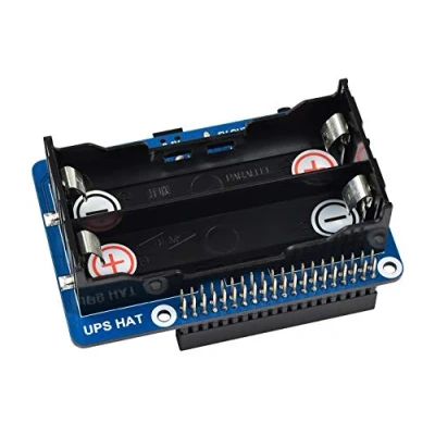 Bild av Waveshare Raspberry Pi Uninterruptible Power Supply UPS HAT Stable 5V Output Multi Battery Protection Circuits