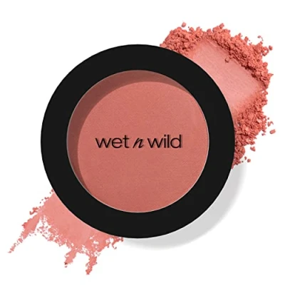 Bild av Wet n Wild Color Icon Blush, Byggbar Rouge från Lätt till Bred Täckning med en Sammetslent Pressad Puderformula för Hälsosam Rodnad av Silkeslen Färg, i Nyansen Bed of Roses