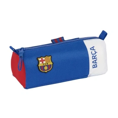 Bild av Safta F.C. BARCELONA 2: a UTRUSTNING Blixtlås och fack, Barnfall, Perfekt för barn i skolåldern, Bekväm mångsidig, 21x7x8 cm, Blå rödbrun, Blå/rödbrun, Estándar, tillfällig