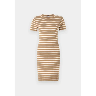 Bild av Tommy Hilfiger NEW CODY SLIM Jerseyklänning, Storlek: XS, Hickory/ecru