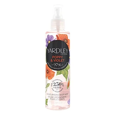 Bild av Yardley London KÖRPERSPRAY Poppy Violet 200 ML Kroppsspray, Storlek: ml,