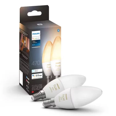 Bild av Philips Hue kronljus White Ambiance 2 x E14 5,2 W