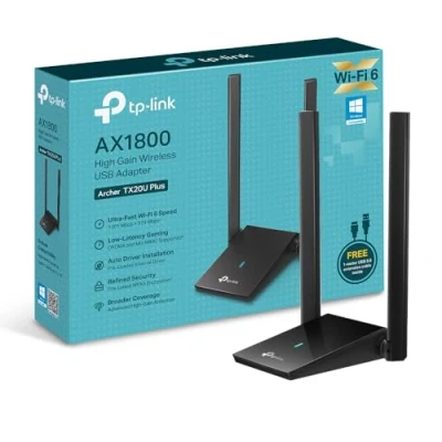 Bild av TP Link Archer TX20U Plus AX1800 Dual Antennas High Gain Wireless USB Adapter