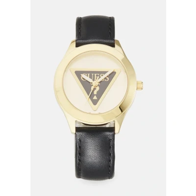Bild av Guess TRI Plaque Klocka, Storlek: One Size, Black