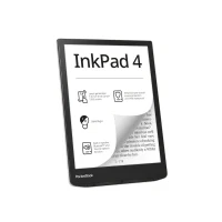 Bild av PocketBook InkPad 4 eBook läsare Linux 3.10.65 32 GB 7.8 monokrom E Ink Carta 1200 (1872 x 1404) pekskärm Wi Fi, Bluetooth stardust silver