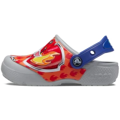 Bild av Crocs Pojkar, unisex barn, FL Paw Patrol Patch Clog T, träsko (småbarn), Ljusgrå, 20/21 EU