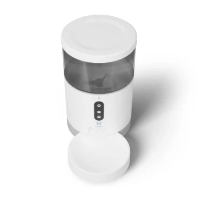 Bild av Tesla TSL PC BL4C, Automatisk foderautomat, Vit, inomhus, Hund, 4 l, 10 g