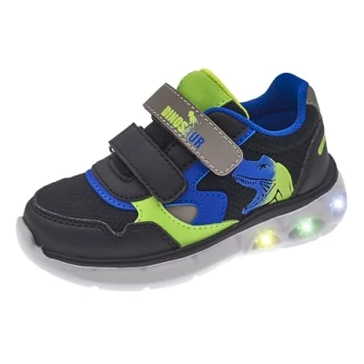 Bild av Chicco Sneaker med ljusen, barnskor, svarta, 26 EU, Svart, EU