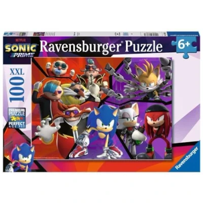 Bild av Ravensburger Sonic Prime Pussel 100 Bitar