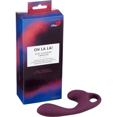 Bild av RFSU Oh la la! dual pleasure vibrator 1 st