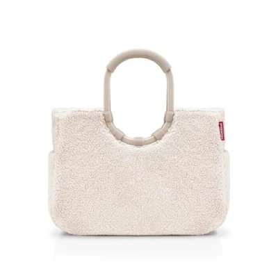 Bild av reisenthel loopshopper L robust väska med praktiska fack av återvunna PET flaskor charmig och vattenavvisande design i guld, teddy sand,