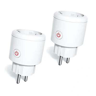 Bild av ZigBee Smart Socket, Strömförbrukningsmätning, kompatibel med Alexa och Google Home Hub krävs 2 pack