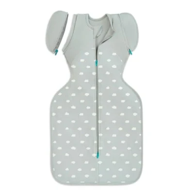 Bild av Love to Dream Swaddle Up Övergång Swaddle, Patenterade blixtlåsvingar, hjälper bebisen att byta från lindas till armfri när du visar tecken på rullning, lämplig för alla årstider, 6 8,5 kg