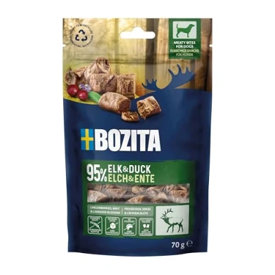 Bild av Bozita Snacks Meaty Bites Elk &amp; Duck 70 g