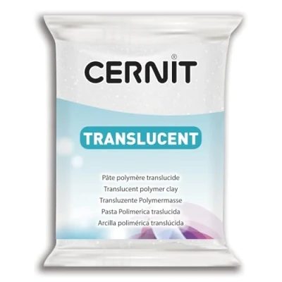 Bild av The Clay and Paint Factory Modelina Cernit Transp. Rubinowa 56 g