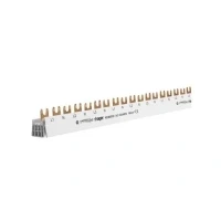 Bild av Hager KDN451E Fasskena 4 polig, 10 kV, gaffel 57 moduler/1 m