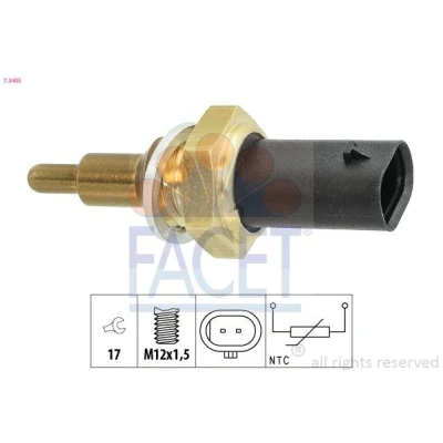 Bild av FACET 7.3405 Sonde De Température Liquide Refroidissement BMW: 3 Berline, Touring, 1 5 portes