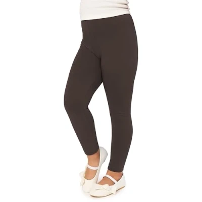Bild av Merry Style Flicka Långa Leggings MS10 130(Brun, 152)