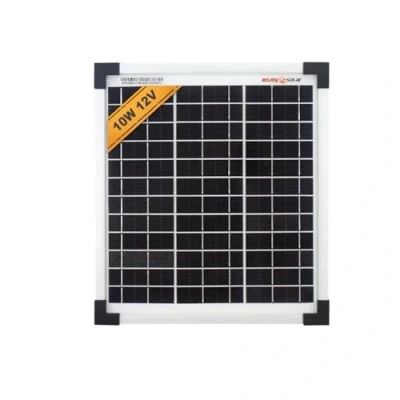 Bild av Enjoysolar Mono 10W 12V Monokristallin solpanel Solarmodul Fotovoltaikmodul idealiskt för husbil, trädgårdshus, båt.