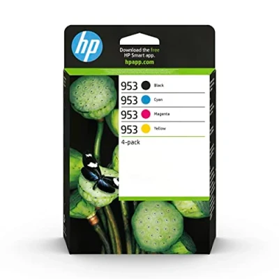 Bild av HP 953 multipack (blå/röd/gul/svart) original bläckpatroner för Officejet Pro 7720, 7730, 7740, 8210, 8710, 8715, 8720, 8725, 8730, 8740