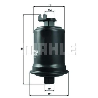 Bild av MAHLE ORIGINAL KL 209 Filtre à Carburant de conduite
