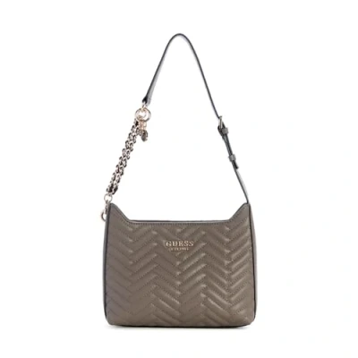 Bild av Guess Anning Shoulder BAG Handväska, Storlek: One Size, Dark taupe