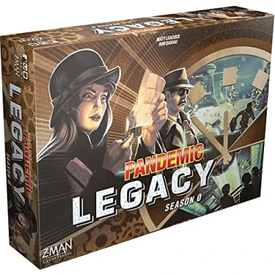 Bild av Z Man Games , Pandemic Legacy Season 0 Board Game Ages 14+ For 2 to 4 Players 60 Minutes Playing Time