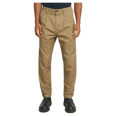 Bild av G Star RAW herr pleated Chino avslappnade byxor, Beige (Toggee D24543 d967 5750), 30W / 32L