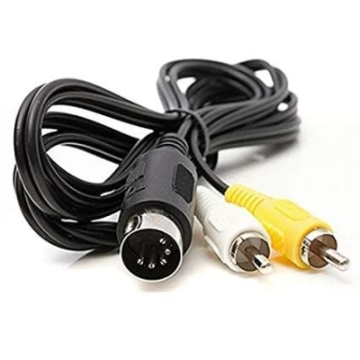 Bild av WiCareYo AV Audio Video Composite TV Cable for Genesis 1 Mega Drive Master System