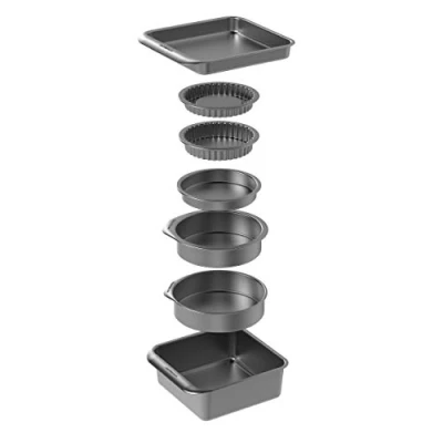 Bild av MasterClass Baking Moulds Set Smart Space 7 Piece Standard non stick coating