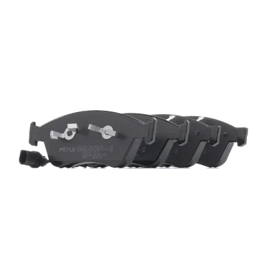 Bild av MEYLE 025 238 9620/W Jeu de plaquettes frein ORIGINAL Quality Essieu avant contact signal d&#039;usure inclus avec tôle anti bruit AUDI: A8 D3