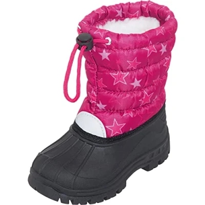 Bild av Playshoes unisex barn vinterbootie snösko, Stjärna, 26/27 EU