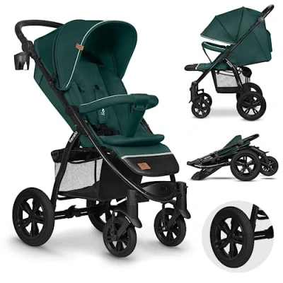 Bild av Lionelo Strollers Lo Annet Tour Green Turquoise