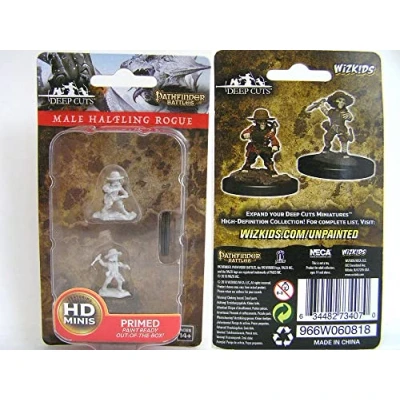 Bild av Pathfinder Battles Deep Cuts Unpainted Miniatures (W1) Male Halfling Rogue