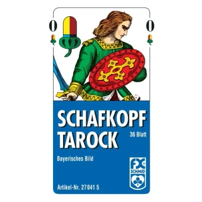 Bild av Ravensburger 27041 fårhuvud/tarock, bayersk bild, 36 kort i vikbar låda