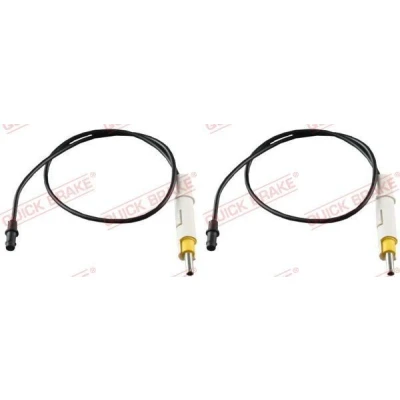 Bild av QUICK BRAKE WS 0207 A Slitagevarnare Bromsbelägg Axelsats