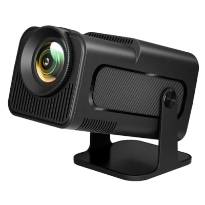 Bild av LQWELL Projektor, Miniprojektor, 1080P 4K Hemmabioprojektor, Auto Keystone, 220 Grader, 135 Tum För Telefon/PC/Varv/PS5 (Inget Android OS)