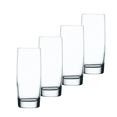 Bild av Spiegelau &amp; Nachtmann, set med 4 delar, longdrinkset, kristallglas, 413 ml, Vivendi, 0092041 0